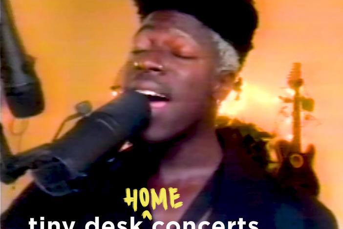 Moses Sumney plays a Tiny Desk (home) concert.