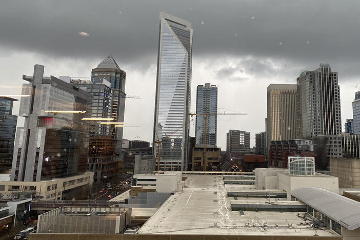 Instead of meeting inside Charlotte, N.C.'s downtown arena, the Republican National Committee will hold scaled-down meetings inside the city's convention center.