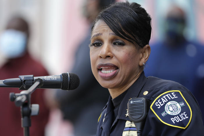 Seattle Police Chief Carmen Best said in a letter to the department: "This was a difficult decision for me, but when it's time, it's time."