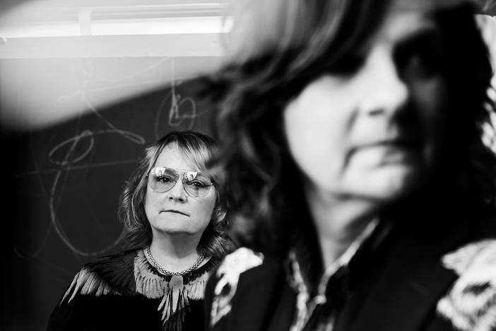 Amy Ray and Emily Saliers contemplate their place as queer artists in country on their latest album, <em>Look Long</em>, released in May.