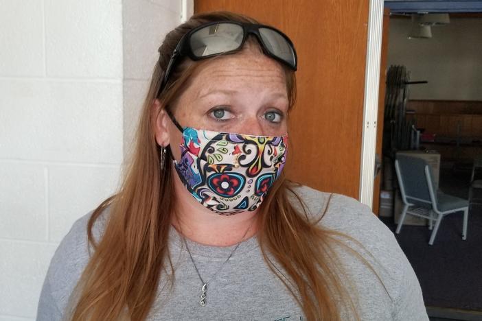 Jennifer Austin, a recovery coach who has struggled with addiction, usually hosts Narcotics Anonymous classes at this Salvation Army center in Ogdensburg, N.Y. They've been canceled because of the pandemic, leaving more people vulnerable to relapse and overdose. "I've had people I've never worked with before reach out to me and say, 'Jen, what do I do?'" Austin said.