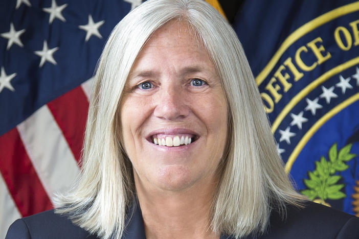 Sue Gordon in 2017 as deputy national intelligence director.