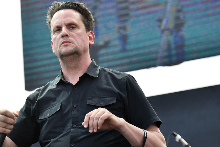 Mark Kozelek, performing as  Sun Kil Moon on Sept. 30, 2018 in Long Beach, Calif.