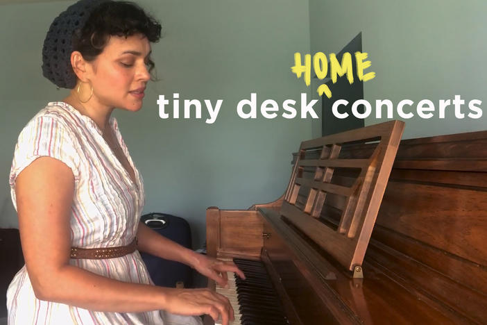 Norah Jones plays a Tiny Desk (home) concert.