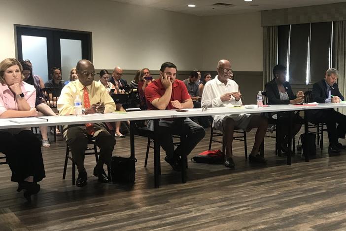Smyrna's Air Quality Oversight Committee discussed results of the first independent tests of ethylene oxide levels near the Sterigenics plant at its meeting Monday.
