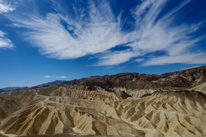 A monitoring station at Death Valley National Park measured a temperature of 130 degrees Sunday — likely a record for August in the park, the National Weather Service says.