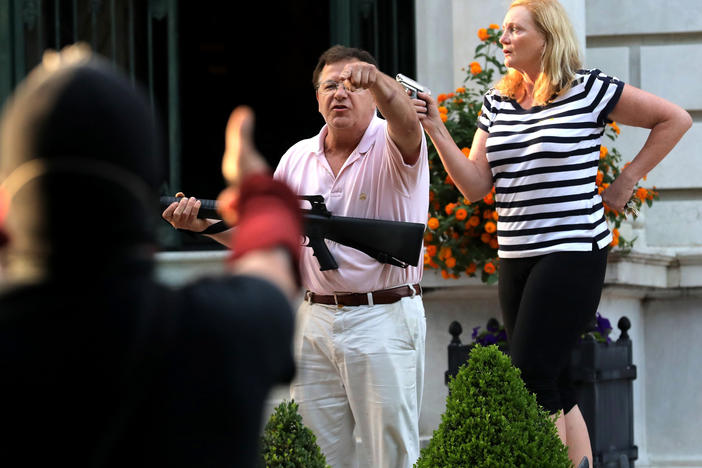 Mark and Patricia McCloskey of St. Louis, who brandished firearms outside their home in June as protesters walked by, have been invited to speak at the Republican National Convention, their lawyers confirm.