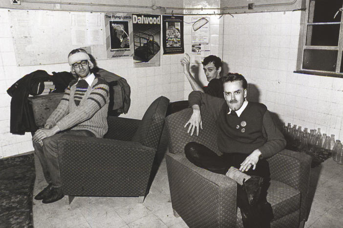 Members of This Heat — from left, Gareth Williams, Charles Bullen and Charles Hayward  — in Cold Storage.