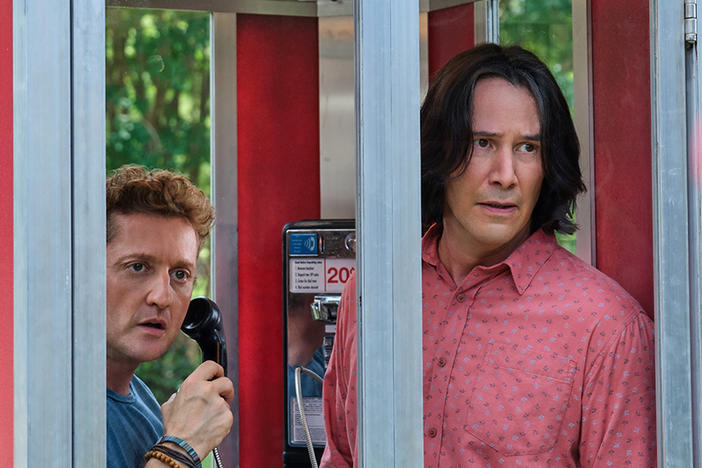 Alex Winter and Keanu Reeves are back as everyone's favorite dim-witted would-be rock stars, Bill S. Preston, Esq., and Ted "Theodore" Logan.