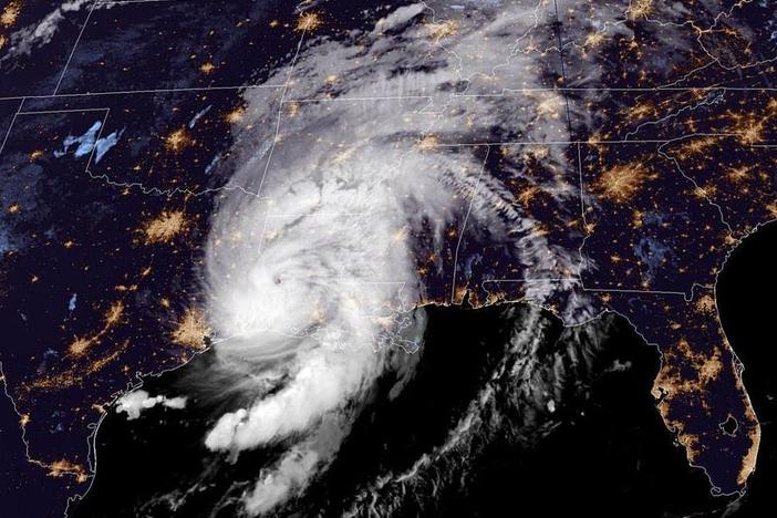 Hurricane Laura's arrival at the Louisiana coast early Thursday prompted the National Hurricane Center to warn: "Take action now to protect your life!