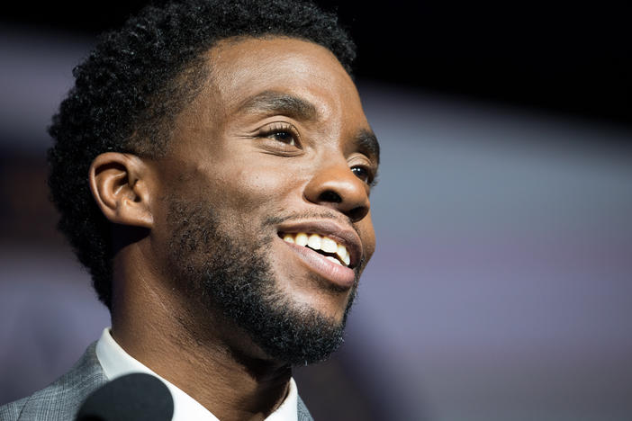 In his role as superhero Black Panther, Chadwick Boseman became the face of the Marvel Cinematic Universe's first film headlined by a Black actor.