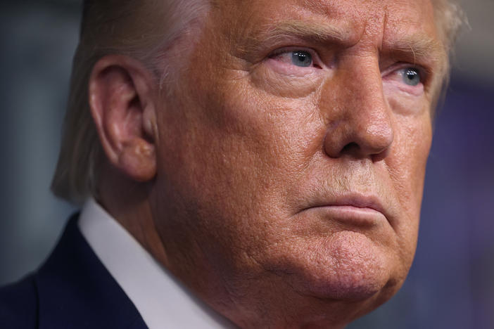 President Trump plans to visit Kenosha, Wis., on Tuesday "to see the people that did such a good job for me" during the protests. He will not be meeting with Jacob Blake's family.