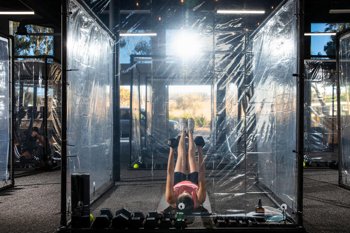Gyms are reopening with fewer people and more protocols, and they want to rehabilitate their pandemic-battered image. Although there's not much evidence, they say the science is on their side.