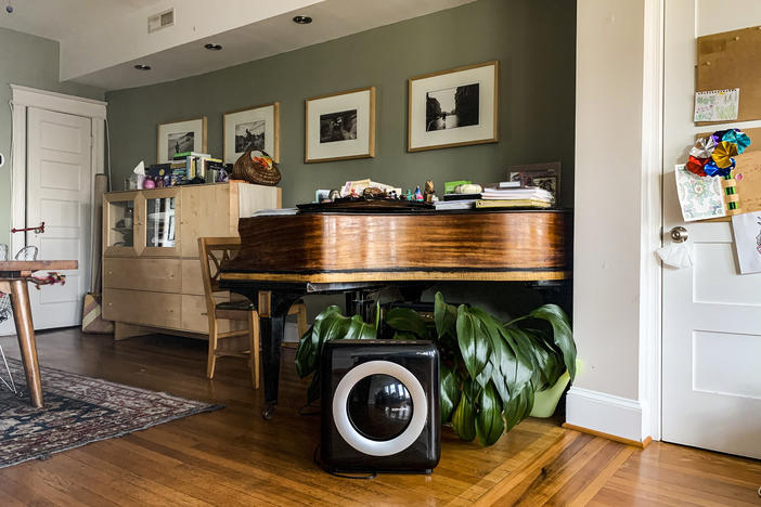 As people spend more time together indoors with the changing of the seasons, could an air cleaner provide an added layer of protection against the transmission of the coronavirus by removing a percentage of viral particles from the air?
