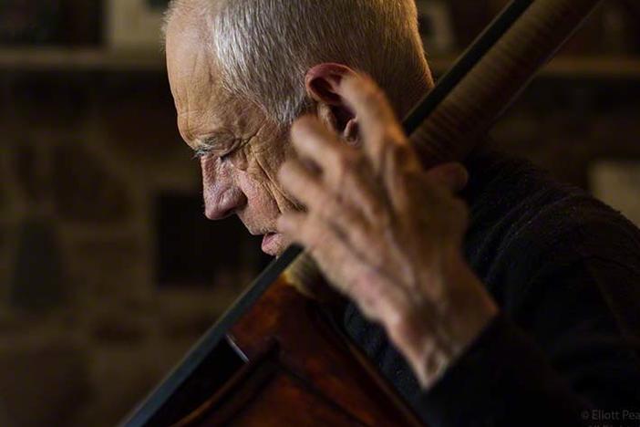 Jazz bassist Gary Peacock.