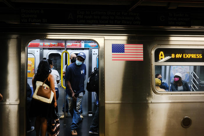 New York City public transit passengers who refuse to wear masks will be fined $50 starting Sept. 14.