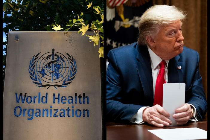 In interviews with Bob Woodward in February and March, President Trump said he recognized the severity of the novel coronavirus â even though he publicly criticized the World Health Organization for not alerting him to the degree of threat.