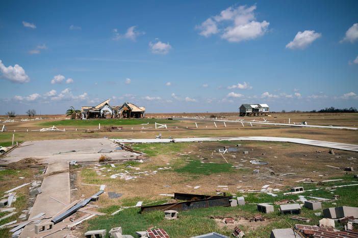 A new report finds FEMA is not effectively allocating money for homes that repeatedly flood. More than 100 homes in Cameron Parish, La., have flooded multiple times according to FEMA data.