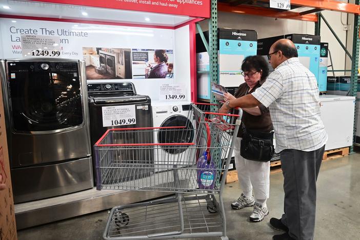 Median household income rose sharply last year, while poverty declined to 10.5% — the lowest since records began in 1959, according to the Census Bureau.