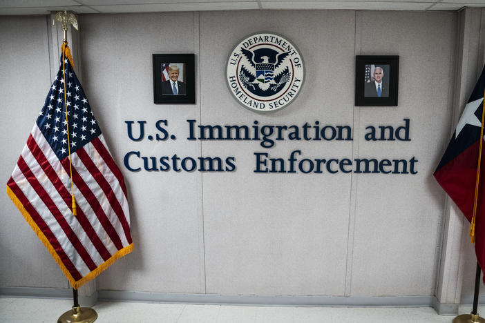 U.S. Immigration and Customs Enforcement.