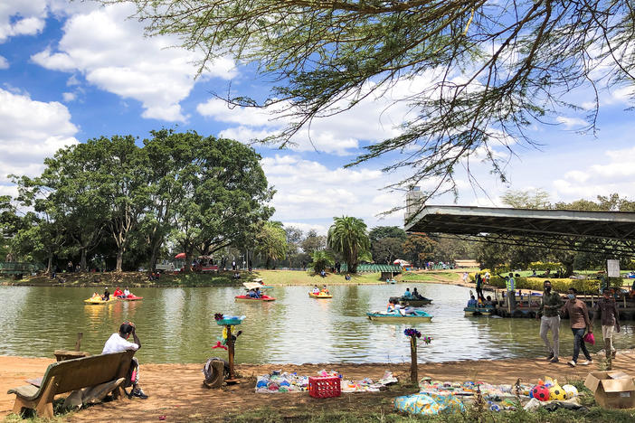 Last Sunday in the park in Nairobi, life was seemingly back to normal in the middle of a pandemic — which didn't appear to hit the country as hard as expected.