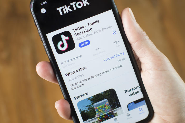 As of Sunday, mobile app stores in the U.S. won't be allowed to distribute or maintain the WeChat or TikTok apps, the Commerce Department says.