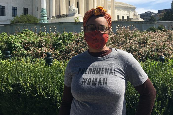 Renee-Lauren Ellis, a Washington, D.C.-area attorney, says, "It's dire that something as fundamental as what I do with my body is up for debate still, in 2020."