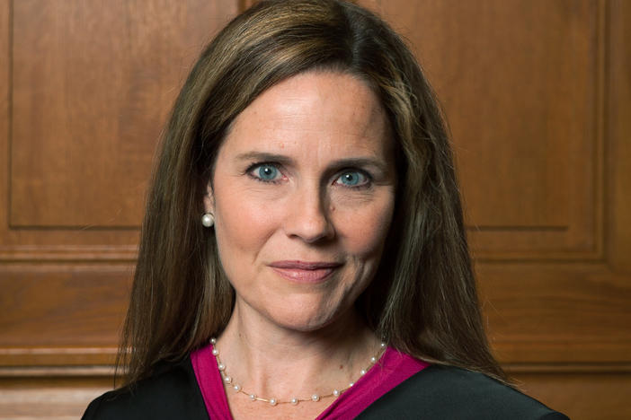 Judge Amy Coney Barrett, pictured in 2018, of the 7th U.S. Circuit Court of Appeals is a favorite among social conservatives.