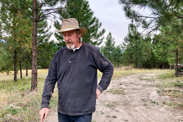 Frank Fahland, 61, is one of hundreds of Libby, Mont., residents who has an asbestos-related disease. That makes them potentially more vulnerable to complications from COVID-19.