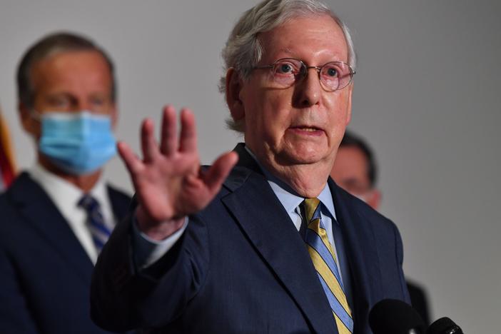 Senate Majority Leader Mitch McConnell has said there will be an orderly transition of power.