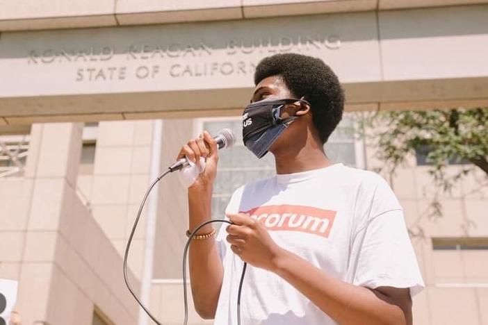 In an effort to boost civic engagement among younger voters, Tyler Okeke, 19, has been campaigning to lower the voting age to 16.