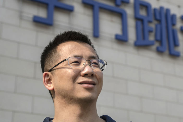 The Justice Department lawyers say ByteDance CEO Zhang Yiming has made public statements showing he is "committed to promoting" the agenda of the Chinese Communist Party.