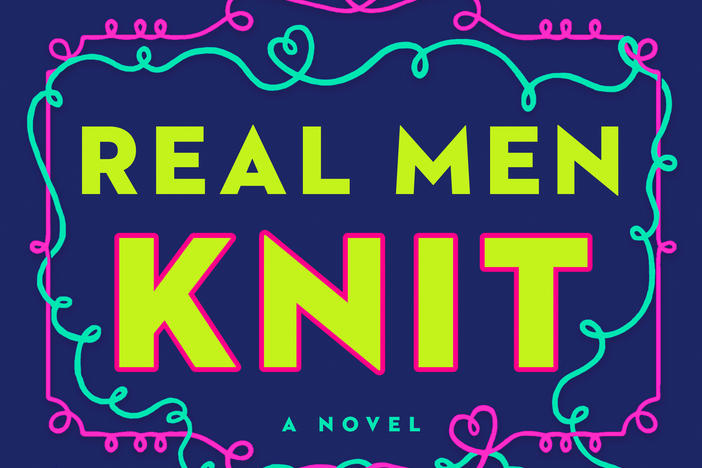 The cover of Kwana Jackson's <em>Real Men Knit.</em>