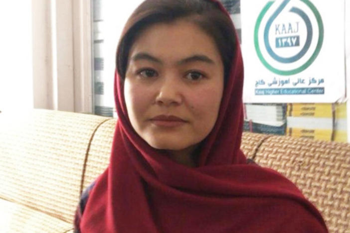 Shamsia Alizada, left school in 2018 after an ISIS suicide bomber struck the academy in Kabul where she was studying. Now she's scored the highest grades on Afghanistan's nation-wide university entrance exams at a time when negotiations with the Taliban threaten the rights of women in the country.