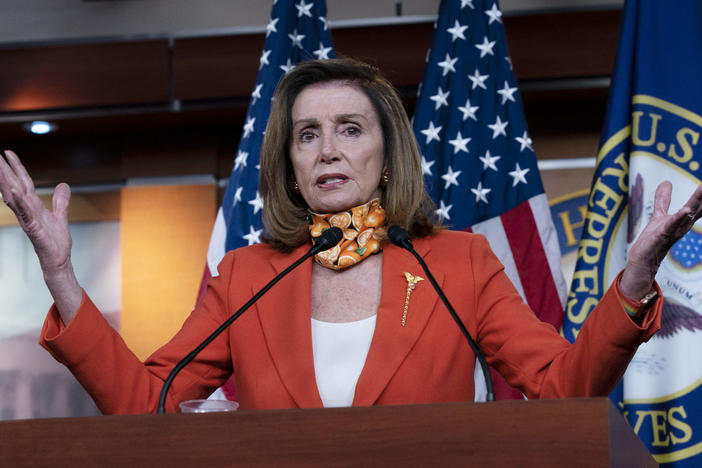 House Speaker Nancy Pelosi is warning Democrats of an exceedingly rare scenario where the House may need to decide the presidential election in January.