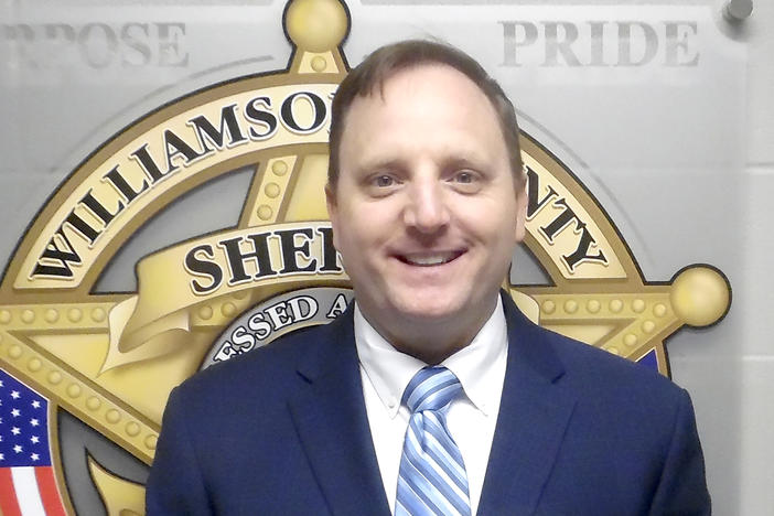 Williamson County Sheriff Robert Chody was booked on Monday on a $10,000 bond. A grand jury indicted the Texas sheriff on charges of destroying or concealing video in an investigation into the death of Javier Ambler, a Black man who died in police custody last year.