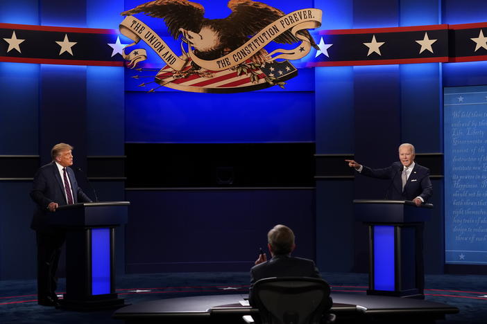 President Trump ran roughshod over debate moderator Chris Wallace and his Democratic opponent Joe Biden — and crossed many lines in the process.