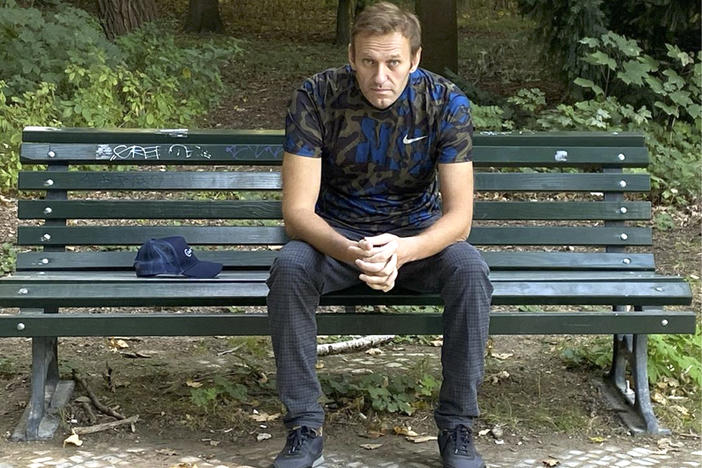 "I assert that [Vladimir] Putin was behind the crime, and I have no other explanation for what happened," Russian opposition leader Alexei Navalny told the German magazine <em>Der Spiegel.</em>
