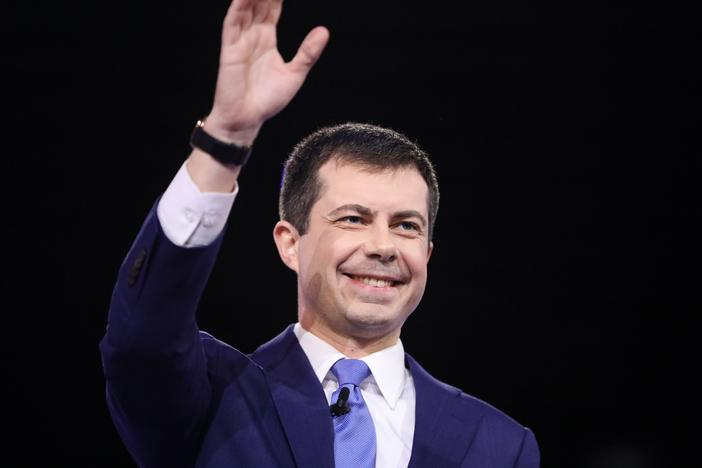 Former mayor of South Bend, Ind., Pete Buttigieg, pictured in Charleston, S.C., in February.
