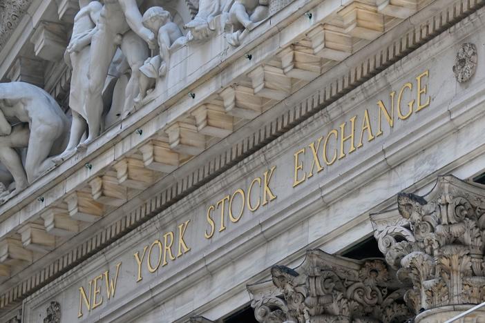 The stock market fell after President Trump tested positive for the coronavirus at a time when investors were already getting concerned about the pace of the economic recovery and the lack of a new stimulus bill from Congress.