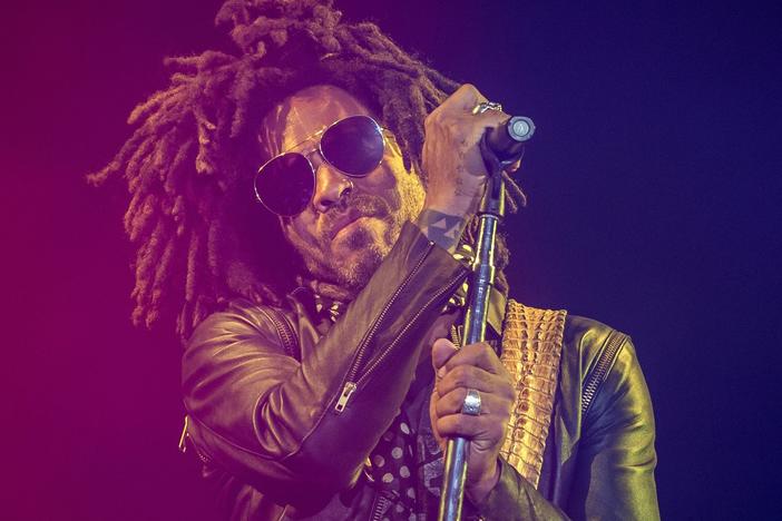 Lenny Kravitz performs in Tours, France in 2018. He says touring is hard — and wonderful: "Everything is about those two and a half hours on stage."