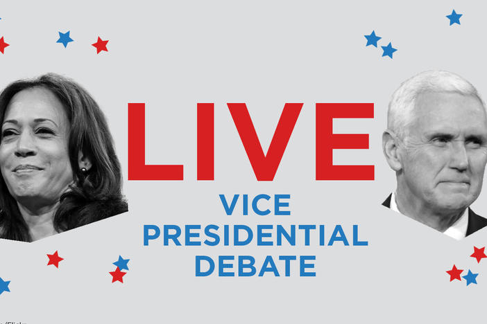 Vice President Pence and Democratic vice presidential nominee Kamala Harris are debating Wednesday night in Salt Lake City.