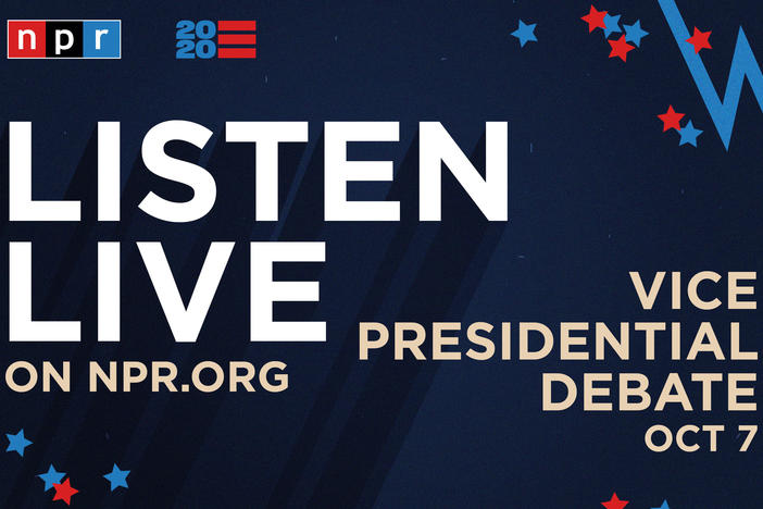 Listen to the presidential debate between President Trump and former Vice President Joe Biden.