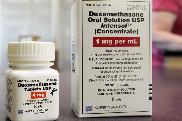 Dexamethasone is a low-cost, anti-inflammatory drug that has been shown to reduce the risk of death in patients with COVID-19.