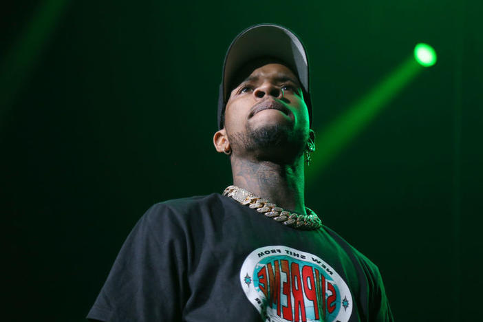 Rapper Tory Lanez, performing in Newark, N.J. in Sept. 2019.
