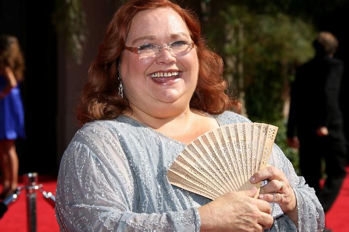 Conchata Ferrell at the 59th Annual Primetime Emmy Awards. She was nominated twice for her role as Berta on <em>Two and a Half Men.</em>