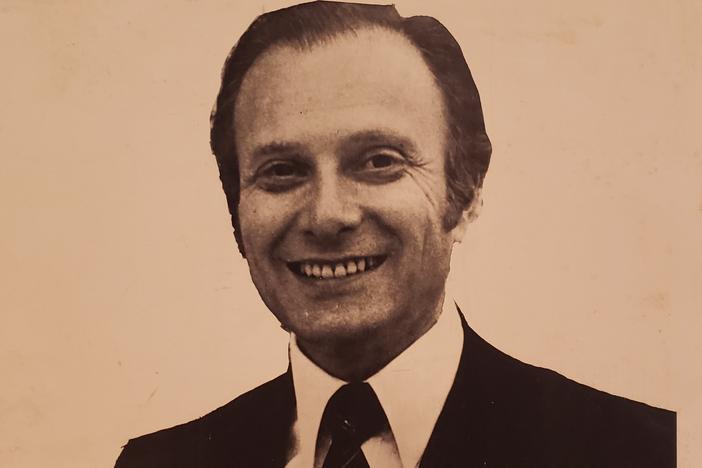 Bernard Cohen in a 1970s campaign poster when he ran for the Virginia House of Delegates. As a lawyer he successfully argued the Supreme Court case that established the legality of interracial marriage. He died this week at age 86.