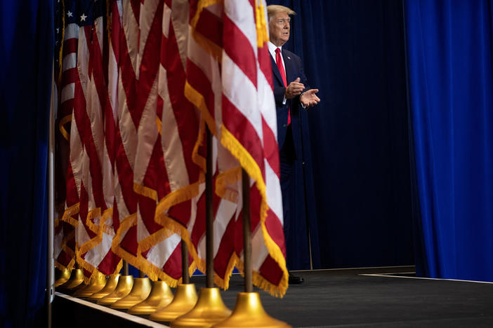 President Trump speaks to seniors in Ft. Myers, Florida, with a kinder, gentler message on the coronavirus.
