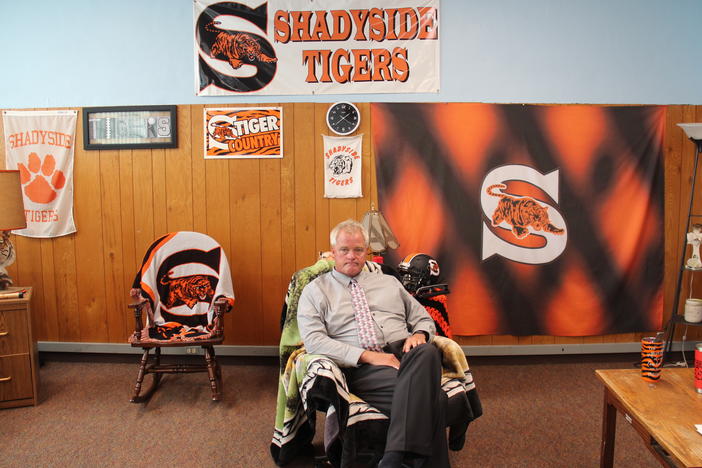 A Thailand-based oil and gas company had offered to pay for a new school in Shadyside, Ohio. But with its local project now on hold, superintendent John Haswell says all he can do is "wait and wait."