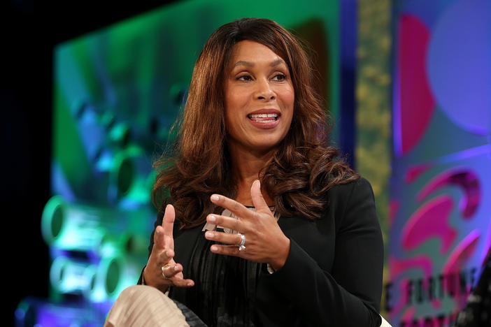 Channing Dungey was named the next chairman of Warner Bros. Television Group. She previously served in executive roles at ABC and Netflix. She is seen here at the Fortune Most Powerful Women Summit 2018.